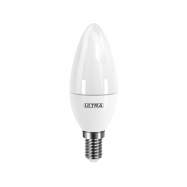 Лампа диммируемая ULTRA LED Свеча матовая C37 E14 7W 4000K DIM
