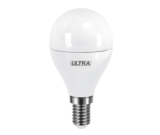 Лампа ULTRA LED Шар матовый G45 E14 5W 4000K